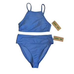 High waist two piece swimsuit